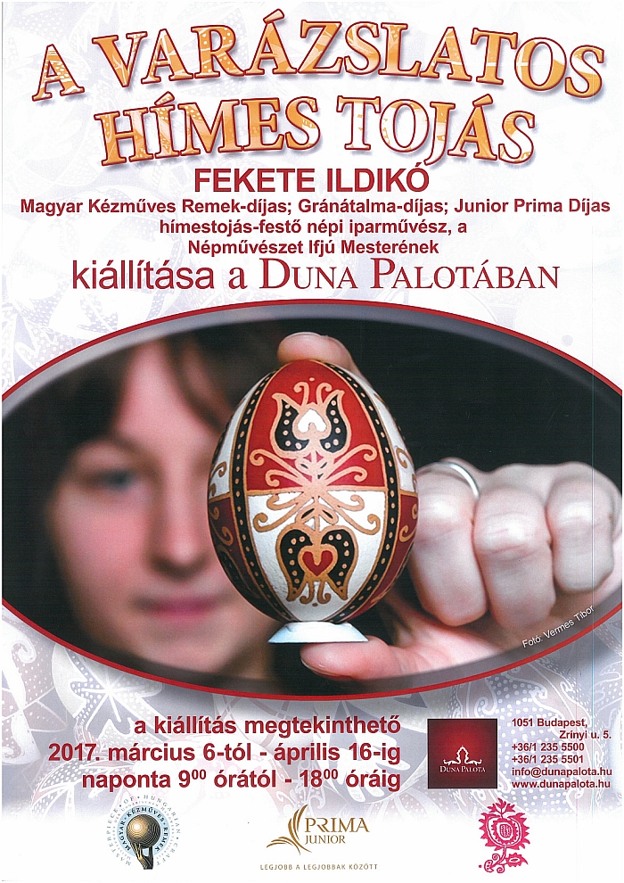 Meghívó Duna Palota tojásfestés 12o